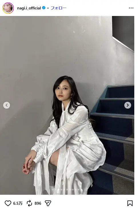 第1位：井上和（158cm）（641票）