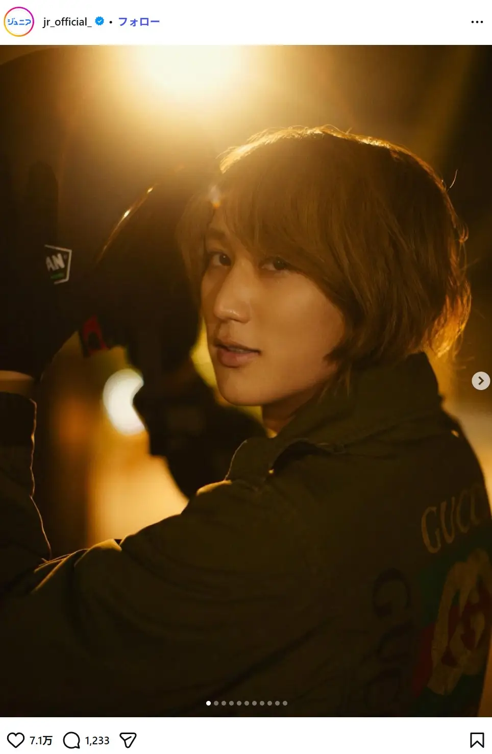 第2位：橋本涼（414票）