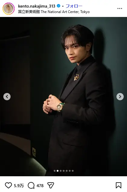 第5位：中島健人（166票）