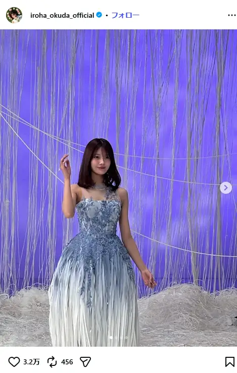 第6位：奥田いろは（157cm）（265票）