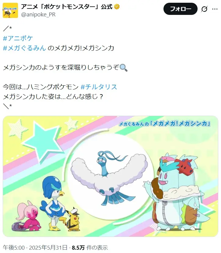 第9位:チルット・チルタリス(47票)