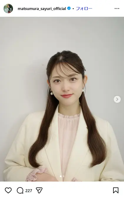 第6位：松村沙友理（元乃木坂46）（40票）