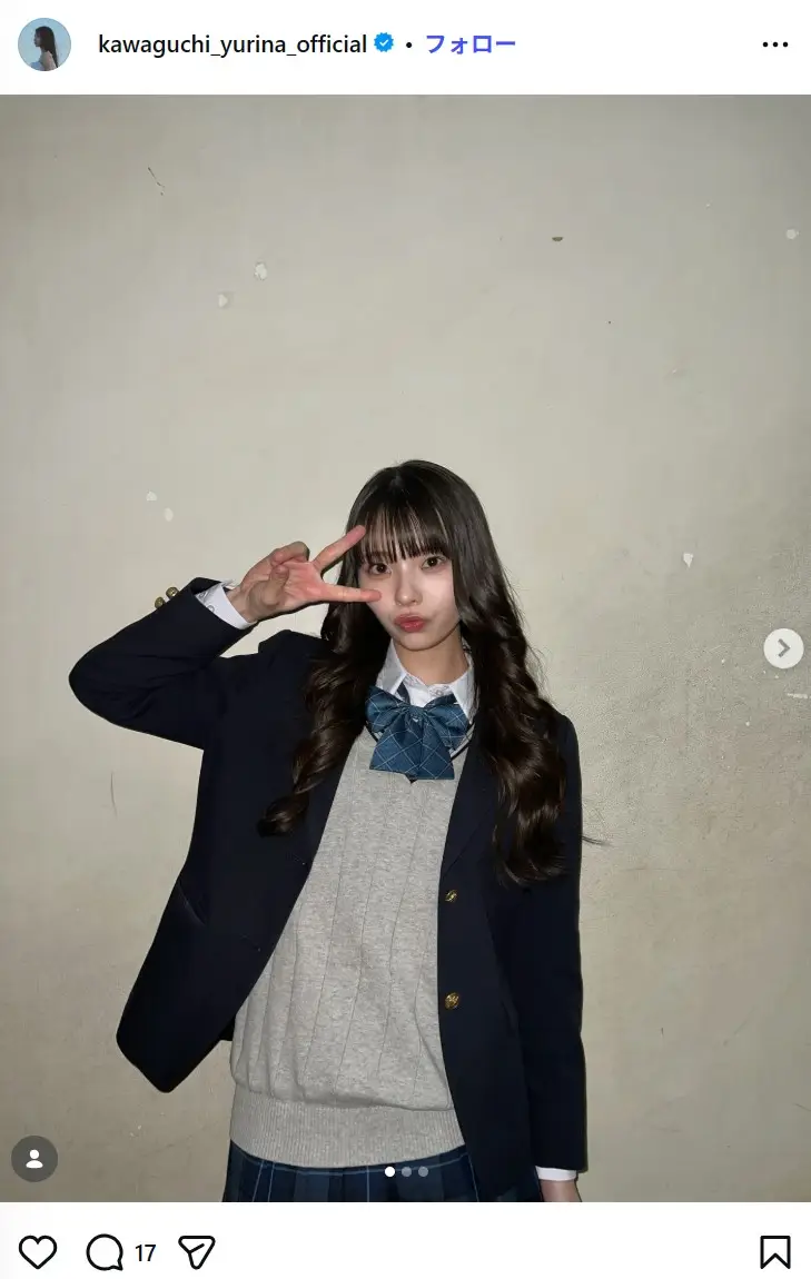 第10位:川口ゆりな(77票)