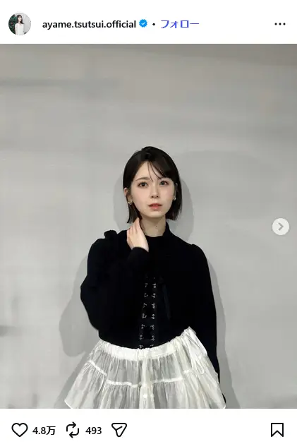 第6位:筒井あやめ(4期生)(79票)