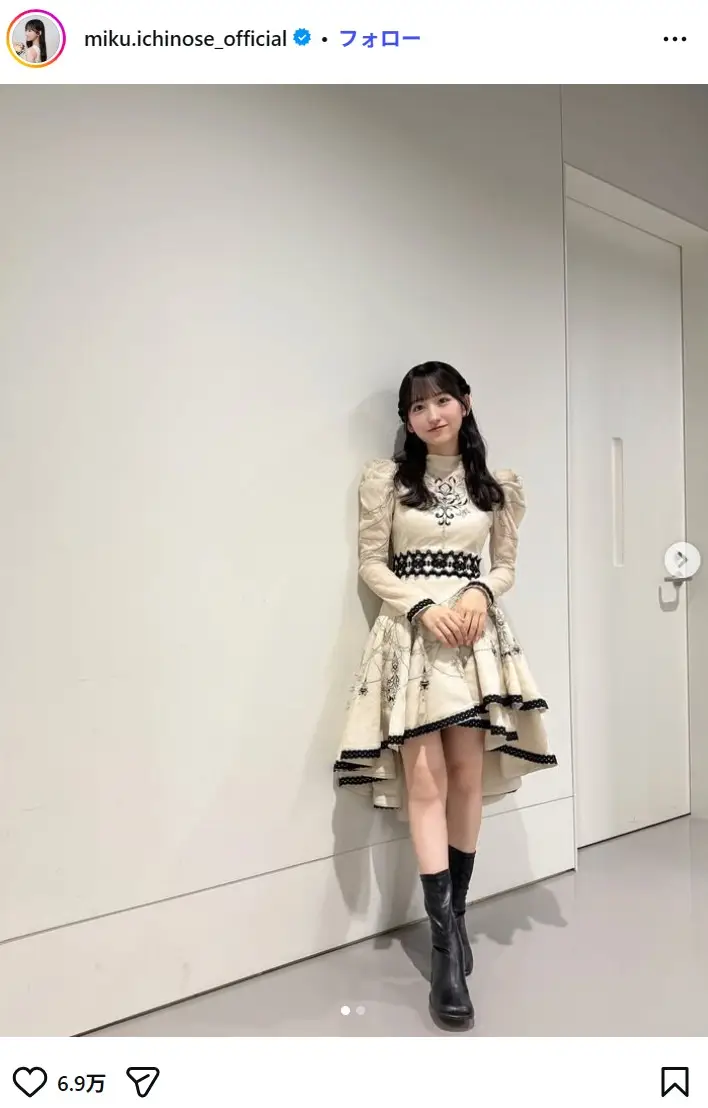 第3位：一ノ瀬美空（5期生）（104票）