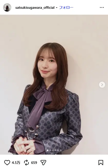 第8位:菅原咲月(5期生)(74票)