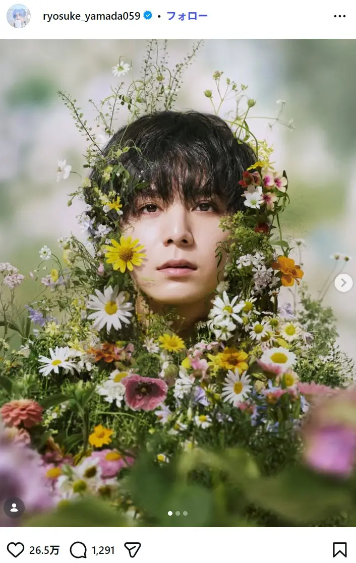 第2位：山田涼介（Hey! Say! JUMP）（228票）