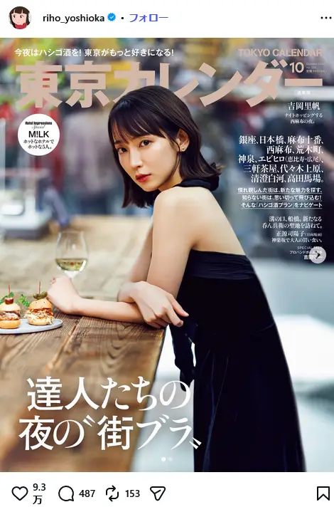 第6位：吉岡里帆（281票）