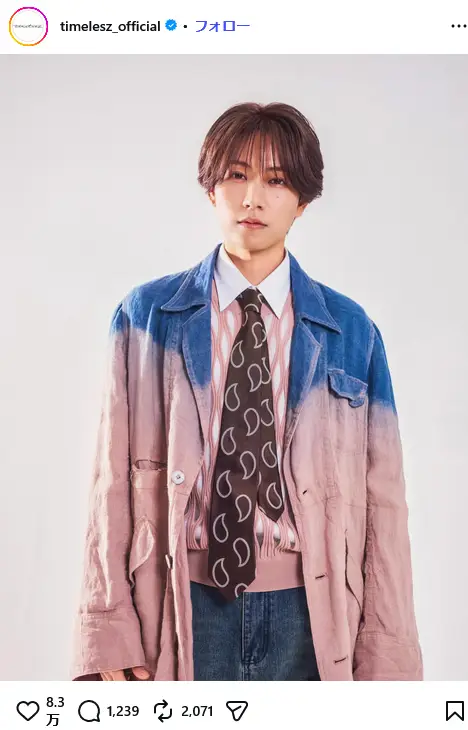 第7位:橋本将生(timelesz)(27票)