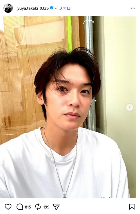 第7位：髙木雄也（Hey! Say! JUMP）／3年5ヶ月2日