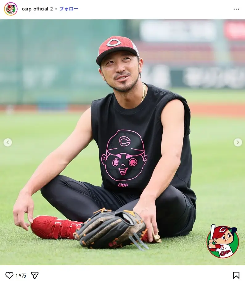 第3位:菊池涼介(263票)