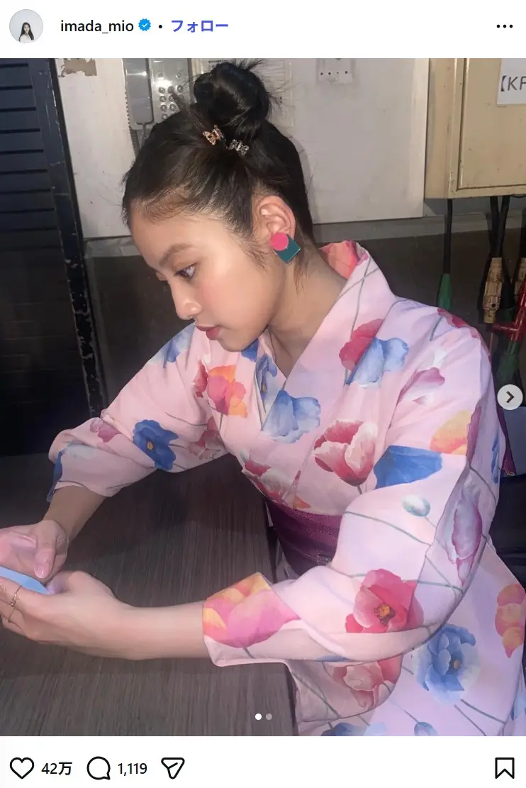 第10位：今田美桜（185票）