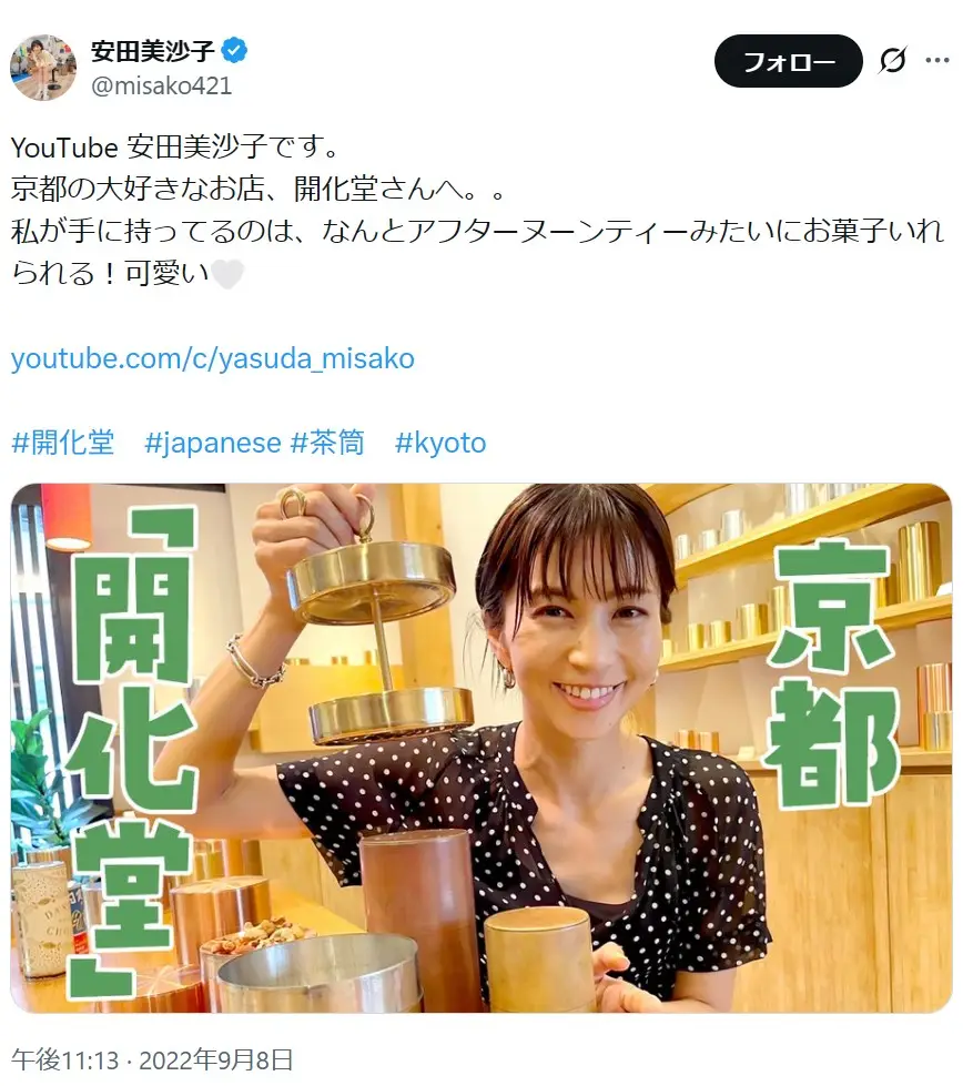 第5位：安田美沙子（226票）