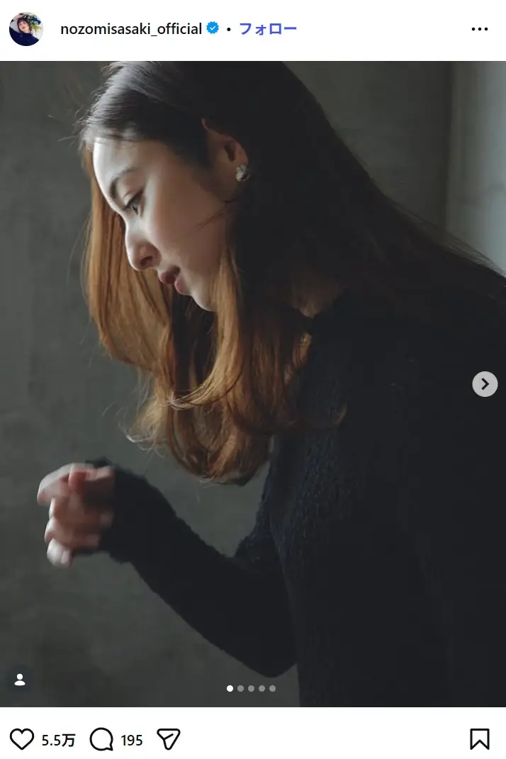 第5位:佐々木希(216票)