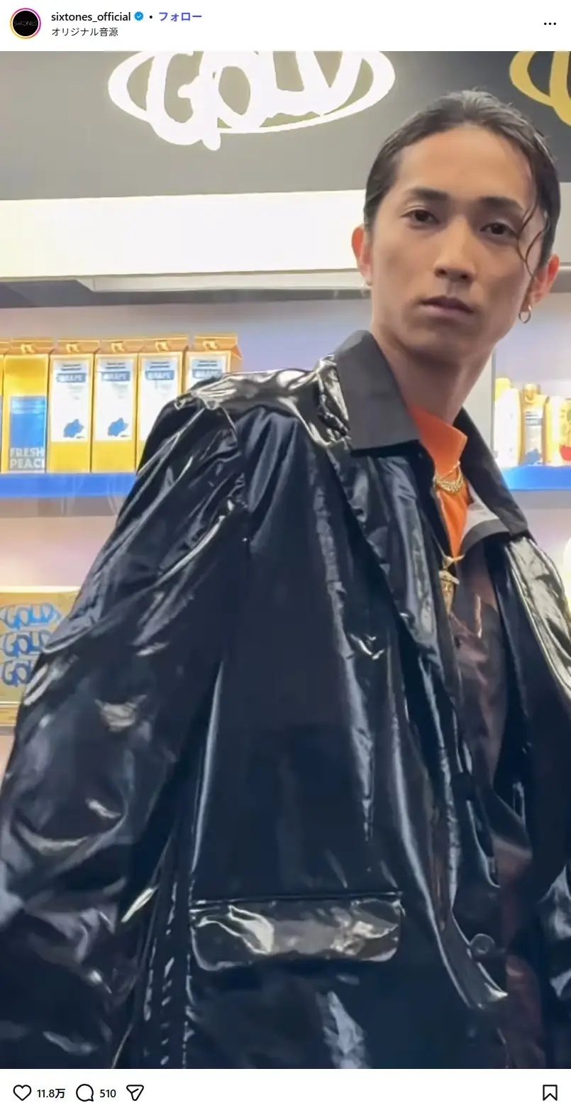 第9位:田中樹(SixTONES)(52票)