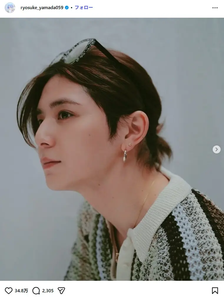 第3位:山田涼介(Hey! Say! JUMP)(75票)