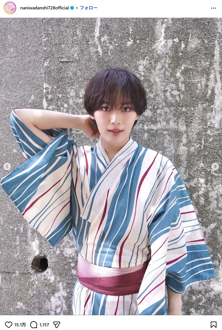 第7位：大西流星（なにわ男子）（56票）