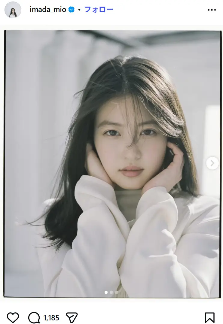 第2位：今田美桜（486票）