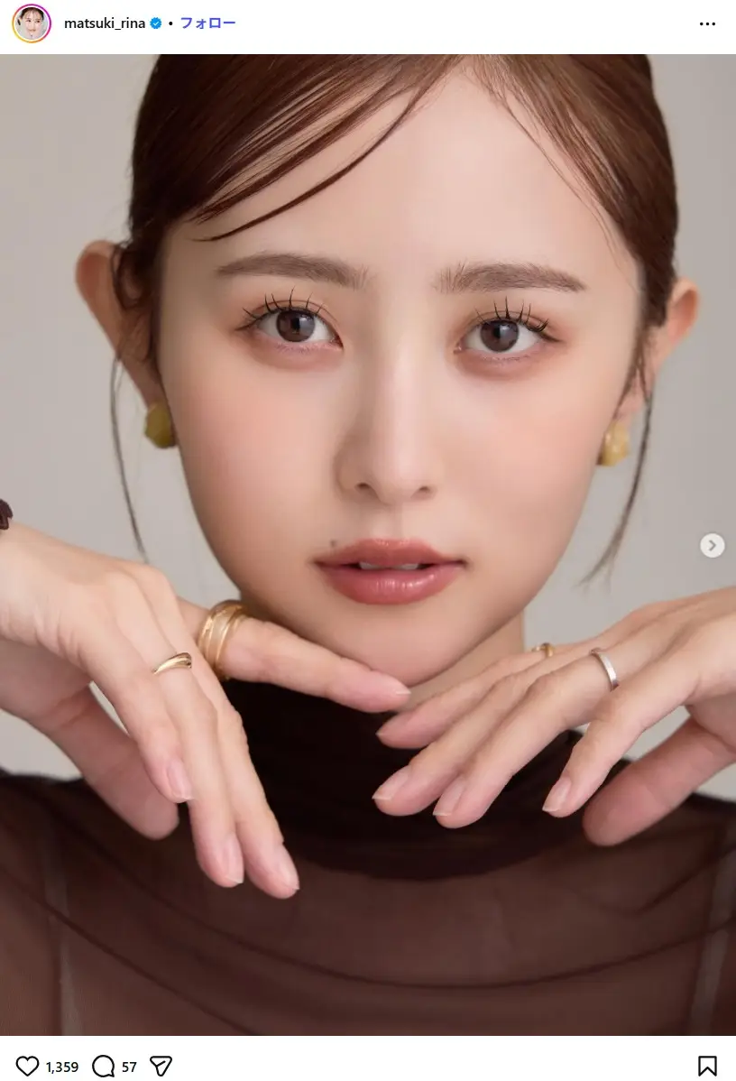 第6位:まつきりな(61票)
