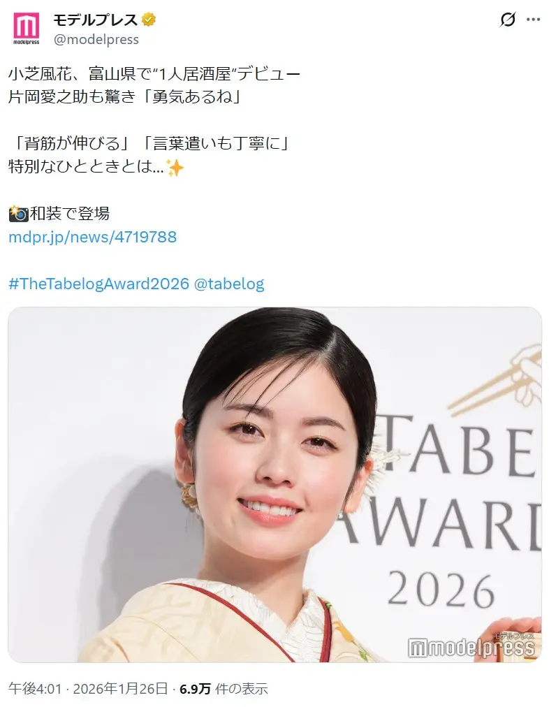 第2位:小芝風花(248票)
