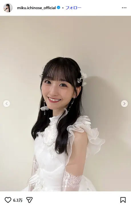 第3位：一ノ瀬美空（5期生）（102票）