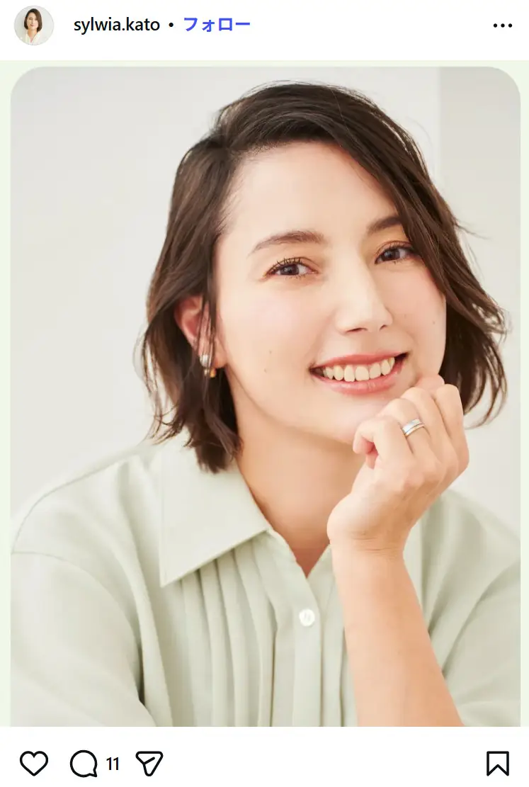 第9位：加藤シルビア（154票）