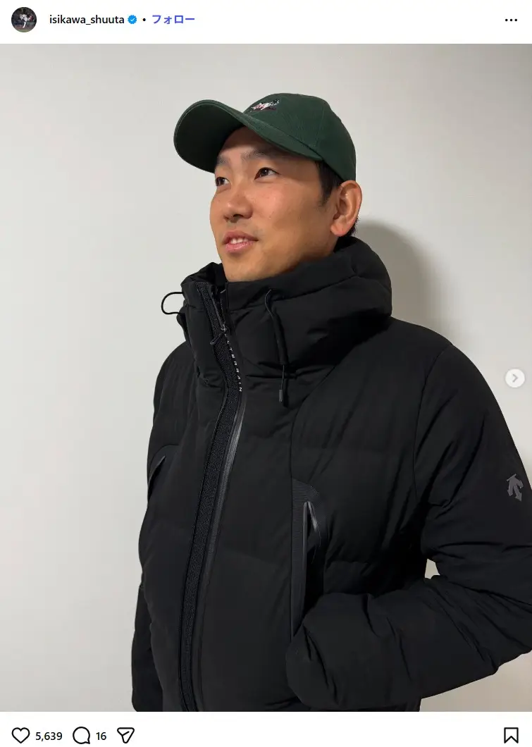 第4位:石川柊太(204票)