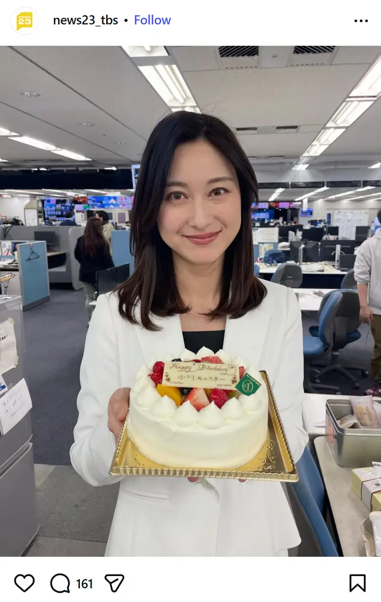 第6位：小川彩佳（202票）