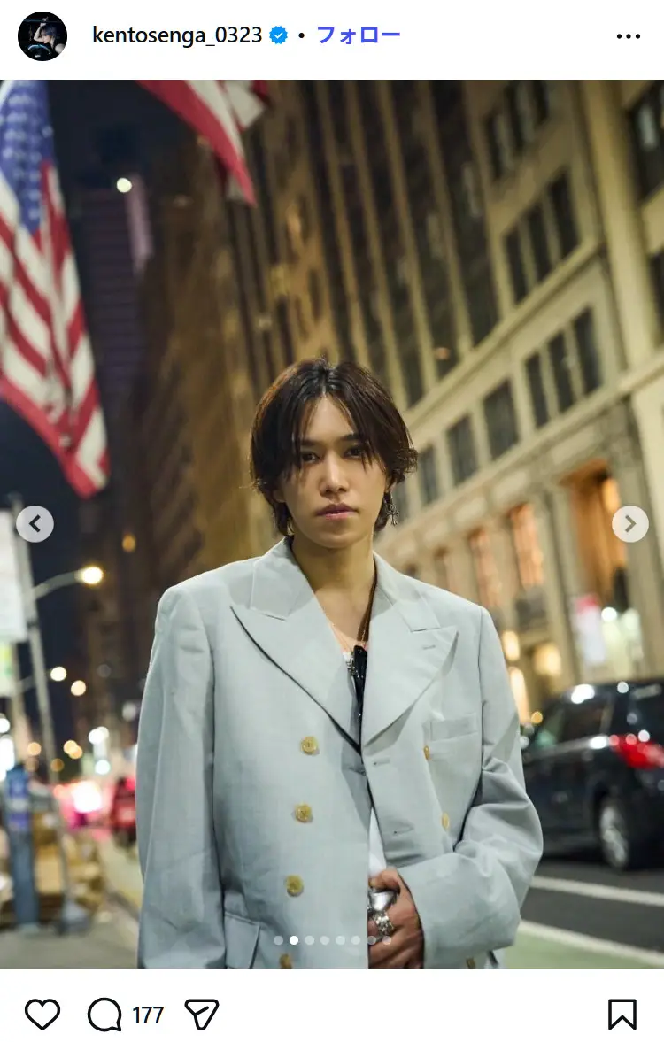 第9位:千賀健永(Kis-My-Ft2)(171票)