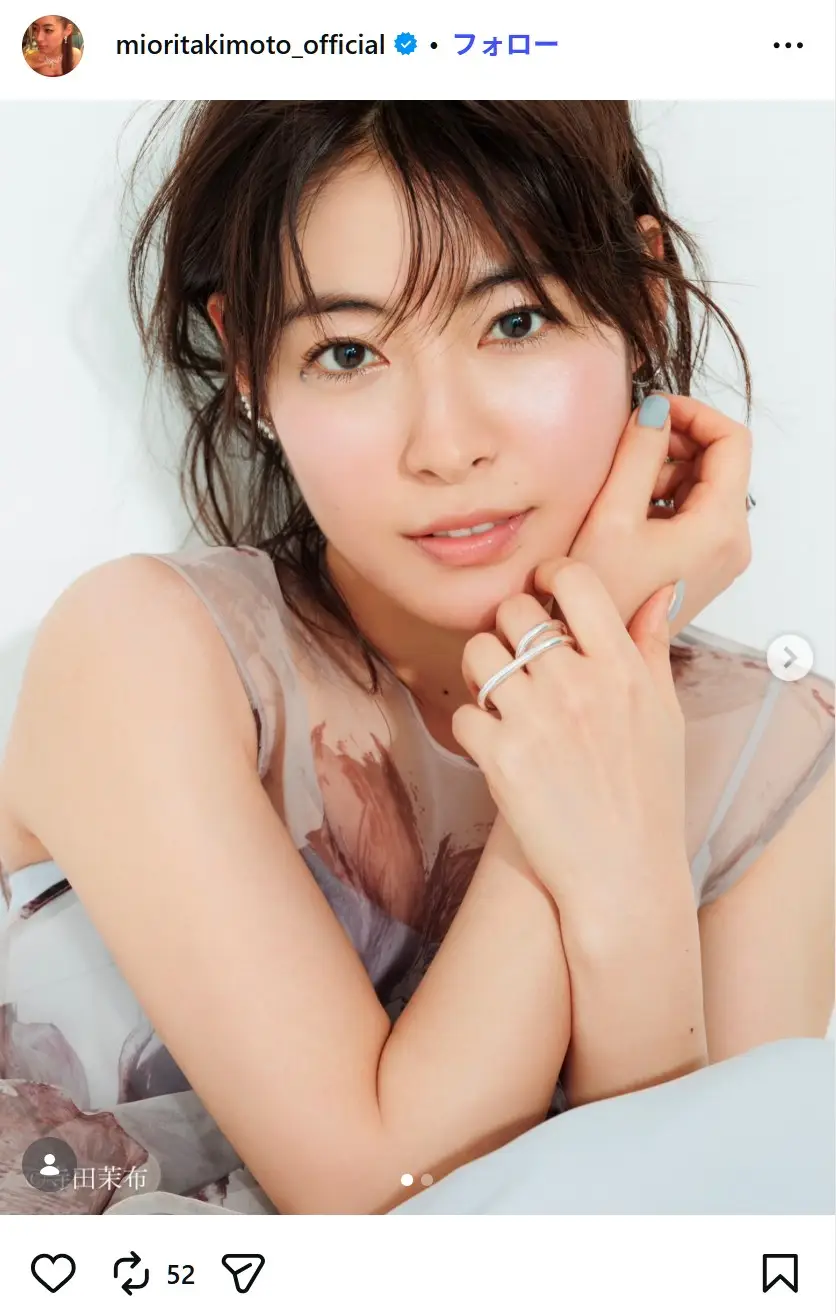 第6位：瀧本美織（89票）