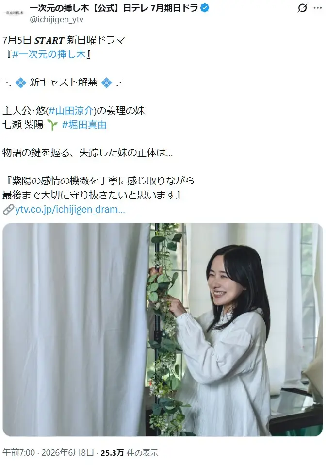 第8位:堀田真由(一次元の挿し木)(178票)