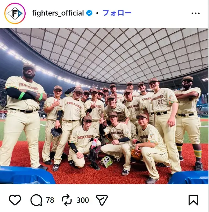 第3位:北海道日本ハムファイターズ(589票)