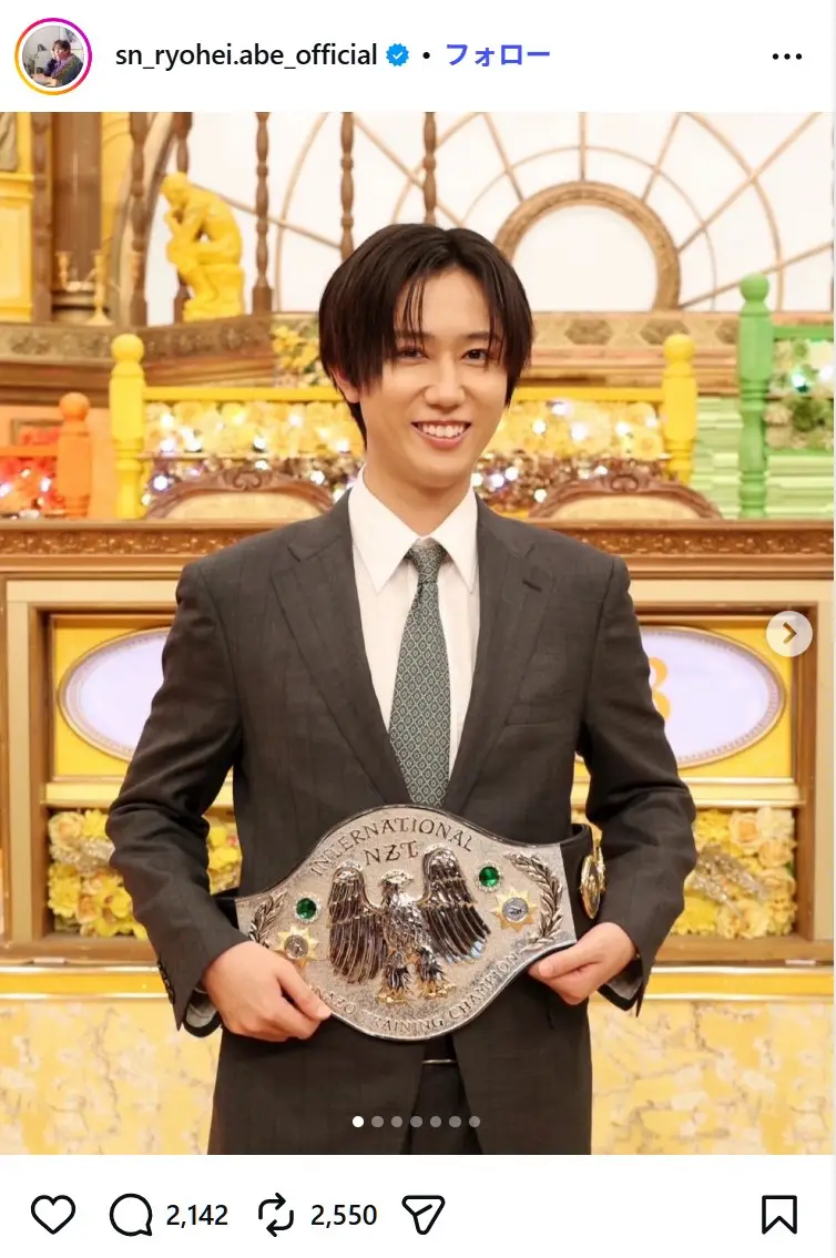 第2位:阿部亮平(160票)
