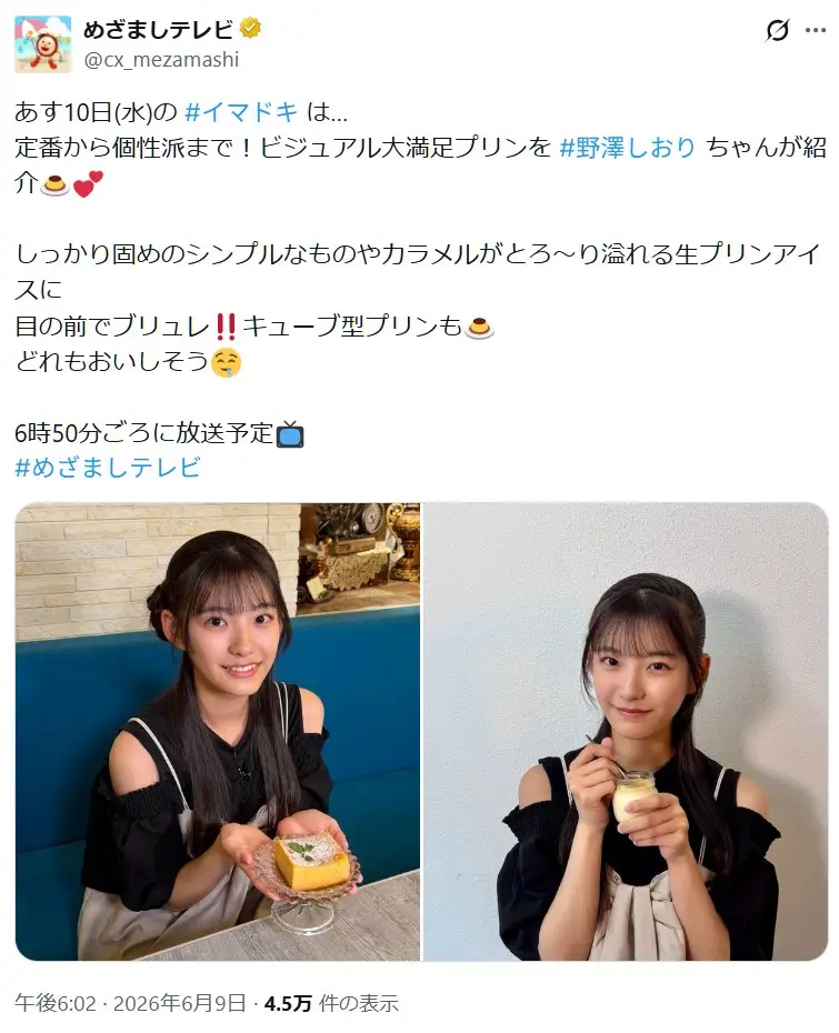 第10位:野澤しおり(88票)