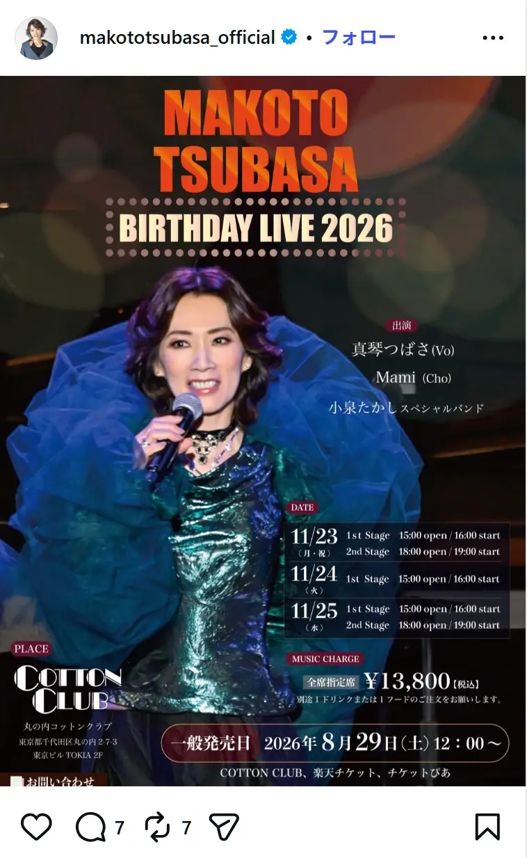 第5位:真琴つばさ(143票)