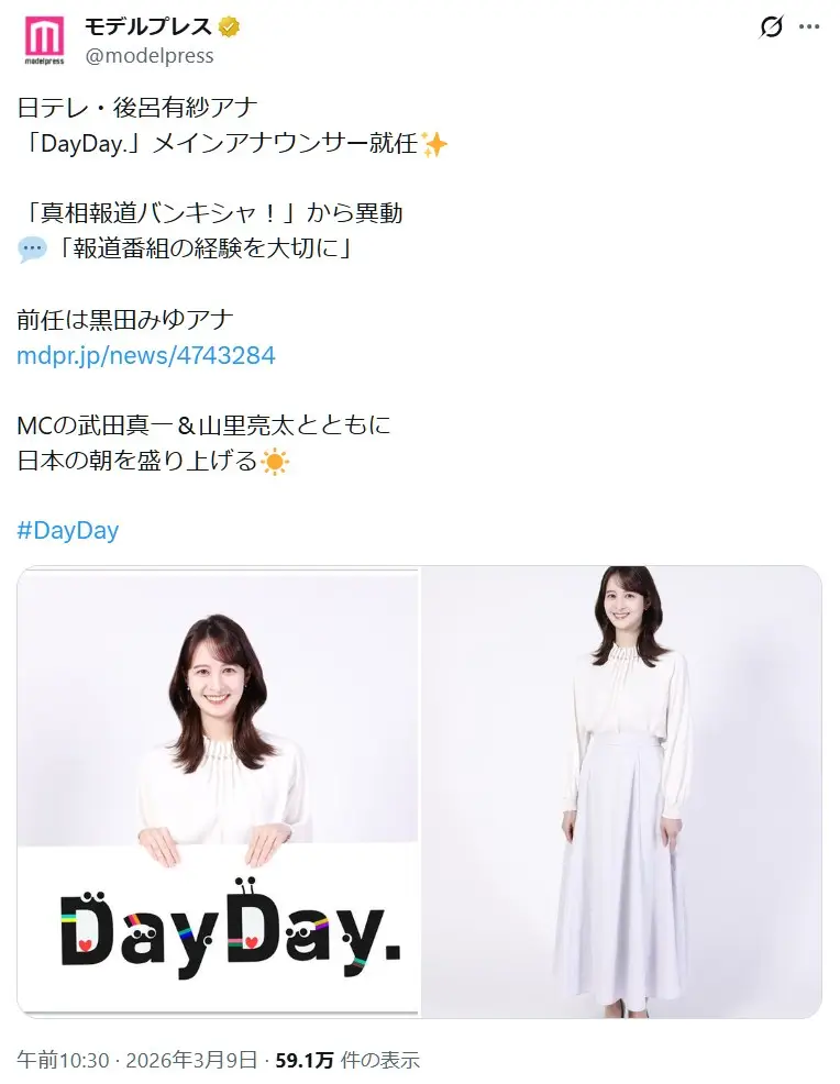 第5位:後呂有紗(213票)