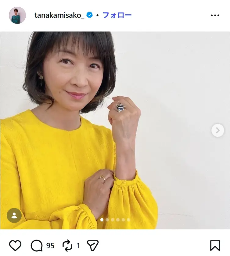 第9位:田中美佐子(169票)