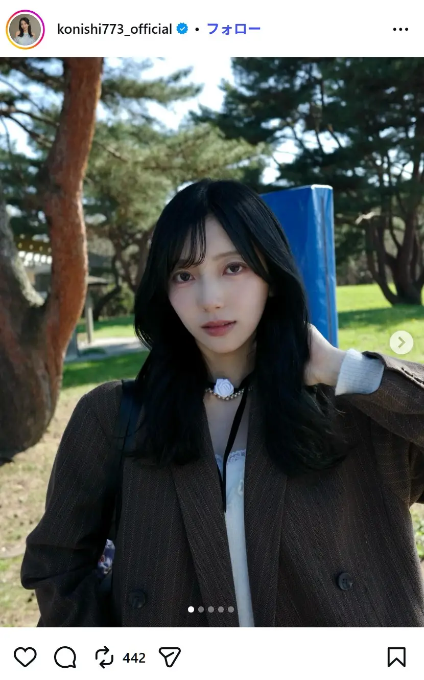 第9位:小西夏菜実(128票)