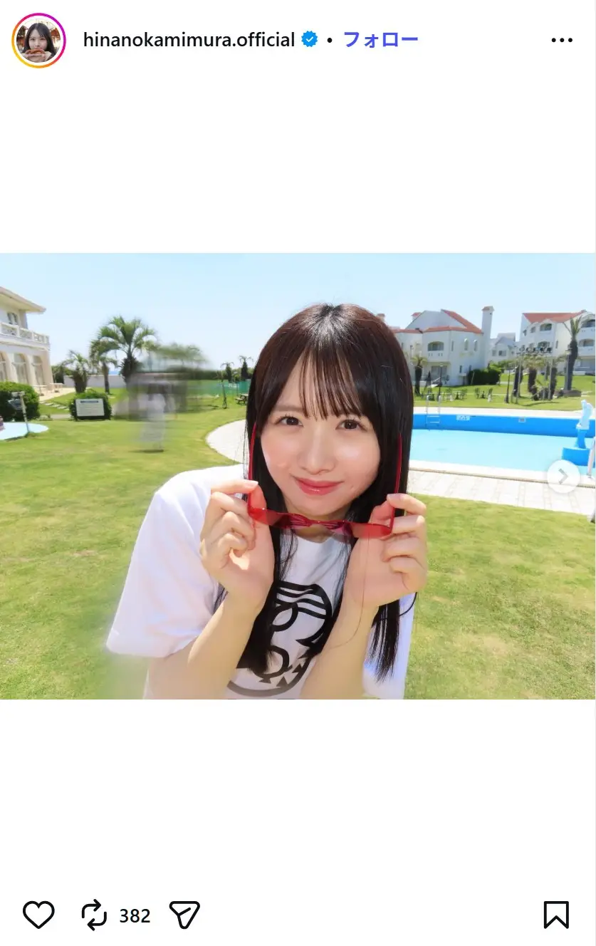 第5位:上村ひなの(156票)