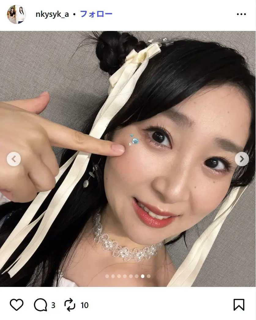 第9位:仲谷明香(Venus Parfait)(170票)
