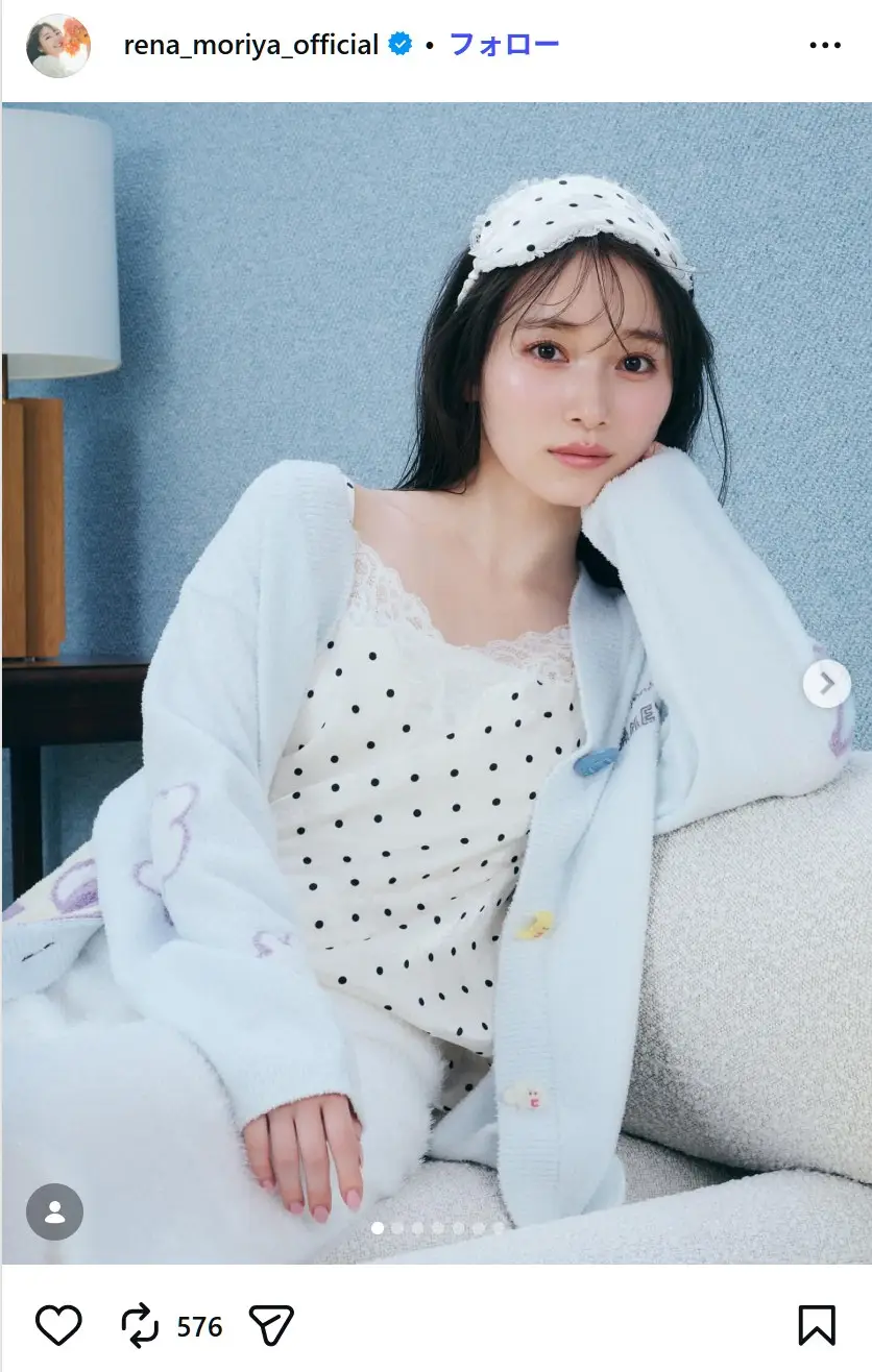 第8位:守屋麗奈(櫻坂46)(34票)※同率