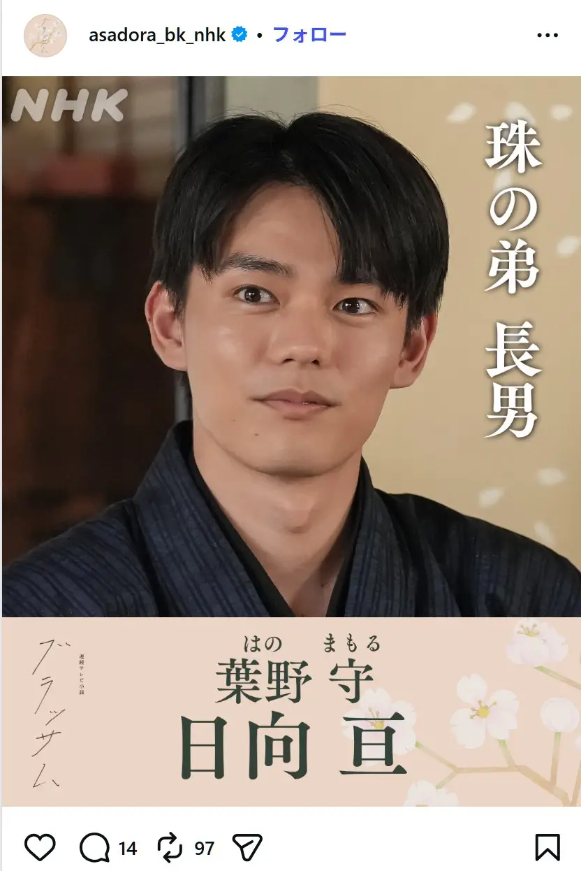 第10位:日向亘(154票)