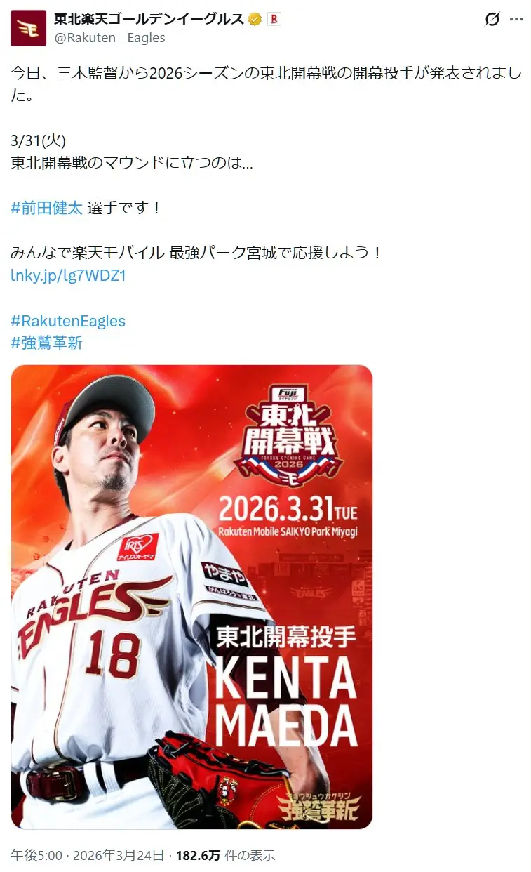 第1位:前田健太(423票)
