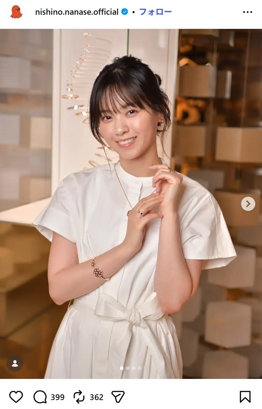第3位:西野七瀬(212票)
