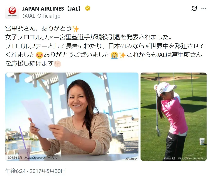 第1位:宮里藍(206票)
