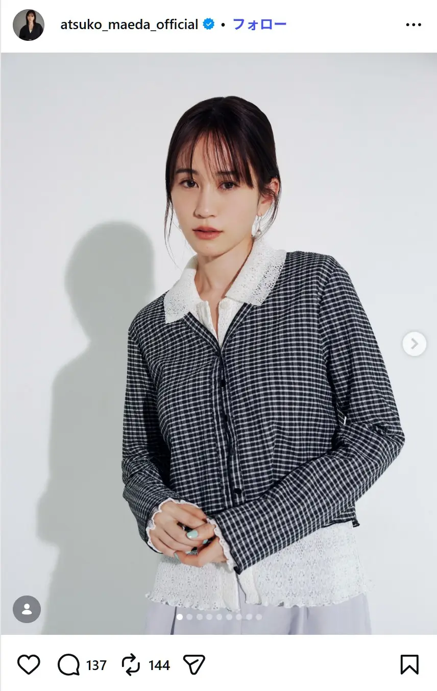 第8位:前田敦子(157票)